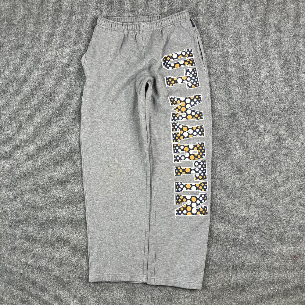 Jansport Sweatpants Mens Size S Gray Graphic Logo‎ Athletic Jogger Casual Fit